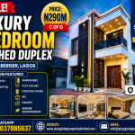 4 Bedroom Fully Detached Duplex